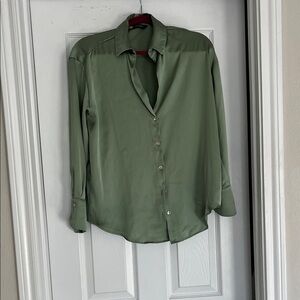 Zara Olive Green Shirt